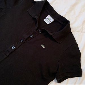 Lacoste black polo
